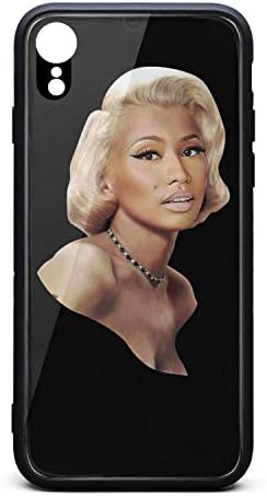 Apple iPhone xr Case (5.8 inch),Cute-Nicki-Minaj-Marilyn-Monroe Anti-Scratch Shock-Absorbing Cover,TPU Material Tempered Glass