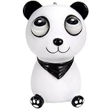 Topro Stress Reliever Squeeze Eyes Pop Out Panda Toy Table Decor Gift