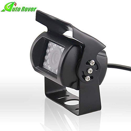 Backup Camera for Trucks, Auto Rover Waterproof Rear View Reverse HD CMOS Parking Camera with 18 Night Vision Camera for Bus/Truck/Trailer/Van - DC 9V - 36V