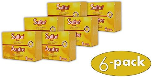 Grisi Bio Sulfur Soap With Lanolin 4.4 Oz (Pack Of 6)
