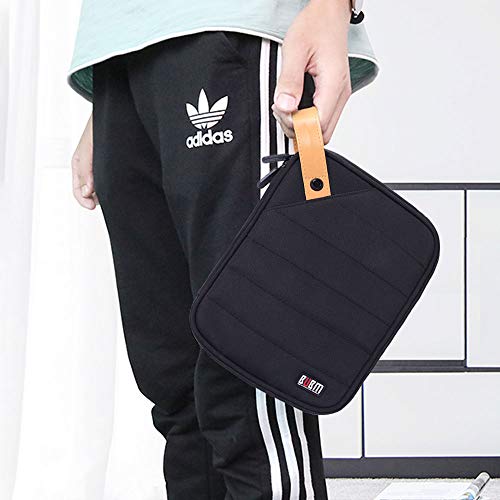 Travel Organizer, BUBM Cable Bag/USB Drive Shuttle Case/Electronics Accessory Organizer-Black