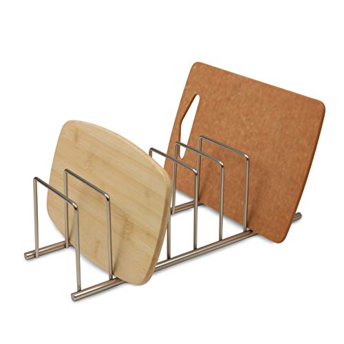 Spectrum Diversified Euro Kitchen Organizer for Plates, Cutting Boards