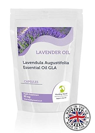 LAVENDEL ÖL Lavendula augustifolia 80mg GLA X30 Kapseln gesund Stimmung