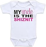 My Uncle is The Shiznit - Funny One Piece Baby Bodysuit