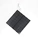 NUZAMAS 3W 6V Solar Panel Powered USB Mini Fan for Camping Caravan Yacht Greenhouse Dog House Chicken House Ventilator