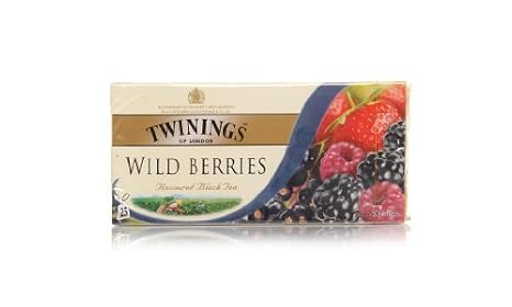 Чай Twinings черный аромат лесные ягоды 25пак 50г /12 06965 (070177096625)