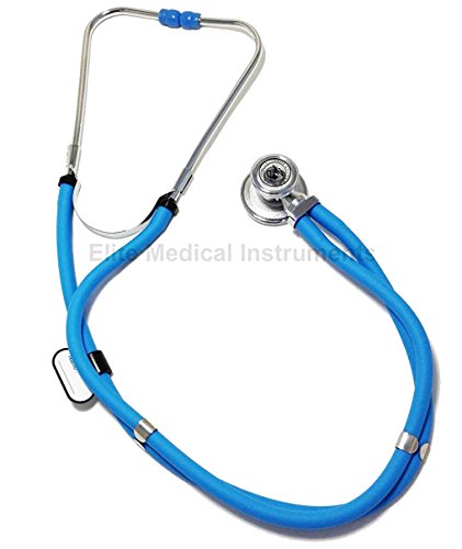 Elite Medical Instruments Sprague Rappaport Dual Head Stethoscope - Baby Blue