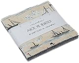 Ahoy, Me Hearties! Charm Pack by Janet Clare; 42-5