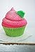 Strawberry Basil Cupcake Novelty Handmade Soap - All Natural Soap - Ideal Gift for Any Occasion
