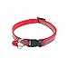 5 Pack Reflective Cat Collar with Bell Cat Collars for Dog Puppy Kitten Nylon Collars