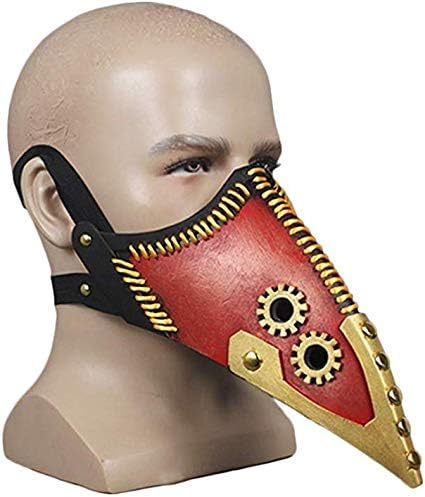 yacn Hero Academia Kai Chisaki Overhaul Mask Cosplay Props Cool Long Nose Steampunk Bird Mask Halloween Props