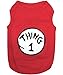 Pet Clothes THING 1 Dog T-Shirt - Small