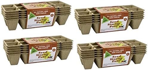Plantation FS110 Seed Starter Pots (10 Pot, 20 Strips Per Pack, 200 Total)