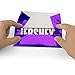 Foil Wrapper (Purple) - Pack of 100 Candy Bar Wrappers with Thick Paper Backing - Folds and Wraps Well - Best for Wrapping 1.55Oz Hershey/ Candies/ Chocolate Bars/ Gifts - Size 6
