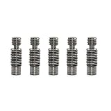 Witbot All-Metal l Heatbreak Throat for V6 RepRap 3D Printer Hotend 1.75mm (Pack of 5pcs)