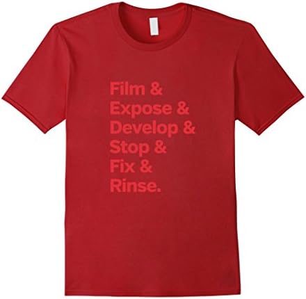 How to develop B&W film shirt - Safelight approved