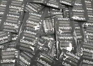 Lifestyle Ultra Sensitive Premium Lubricated Latex Condom - Includes Exclusive Condom Wallet & Bonus Condom (100 Count)