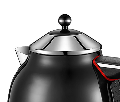 PowCube Stainless Steel 1.7L Electric Water Kettle with Temperature Display and 360 Degree Rotational Base