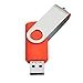 AreTop 4GB USB 2.0 Flash Drive Memory stick Fold Storage Thumb Stick Pen Swivel Design (10pcs 10-colours)