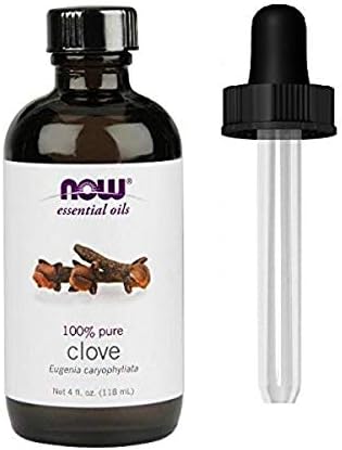 Amazon Com Now Foods Essential Oil Clove 4 Ounce 1 Glass Dropper Included Health Personal Care
