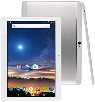 PENGYX 10 inch tablet 10.1" Inch Google Android Tablet 6.0 Octa Core Super Fast CPU, 2GB Ram+32GB Disk,Dual Camera, Wifi, Bluetooth, 1280x800 HD IPS screen, Google Play, Metallic silver