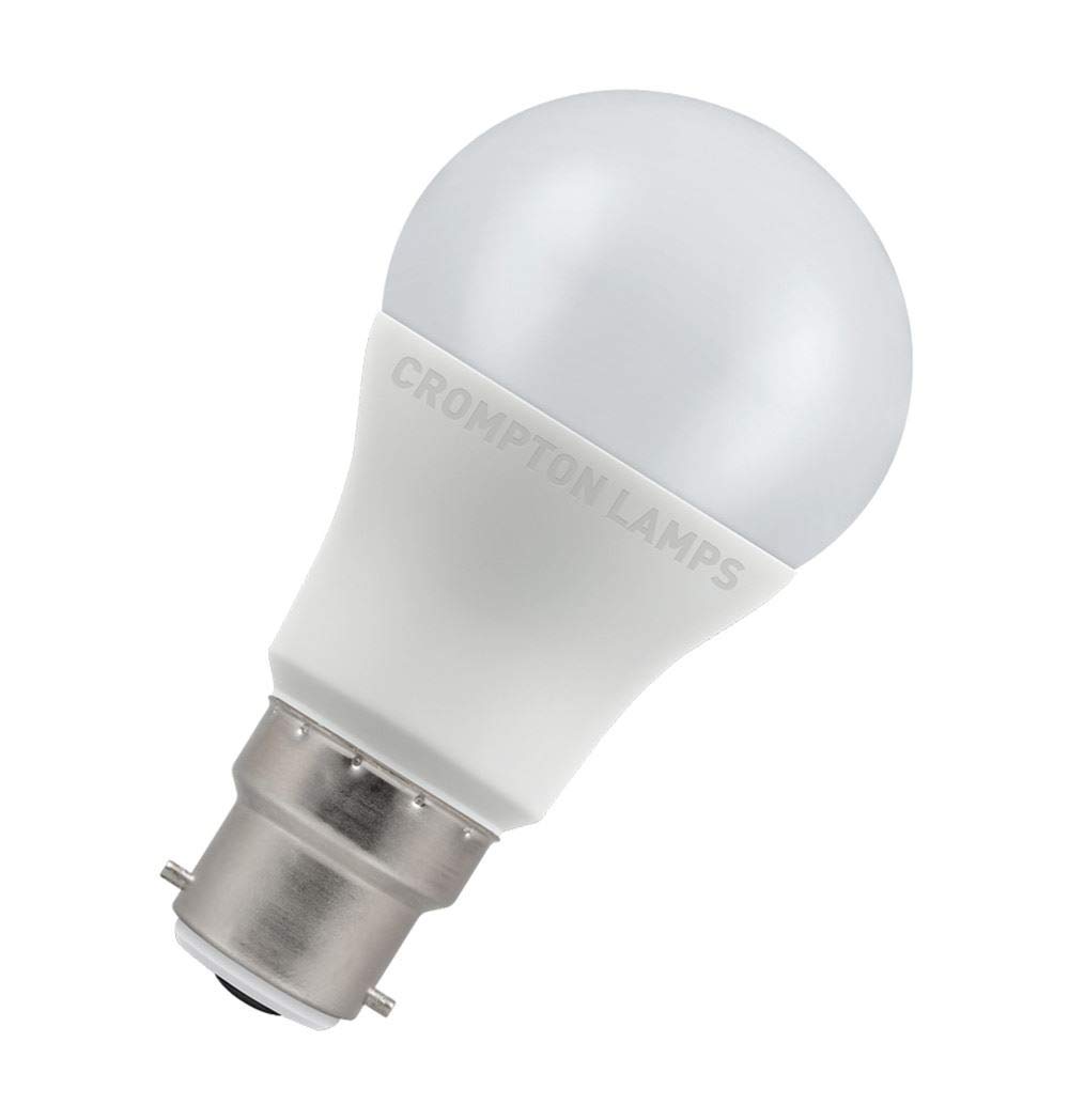 Crompton Lamps 11717 LED GLS 2700K Extra Warm White B22 Bayonet Cap