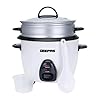 Geepas 450W Rice Cooker & Steamer with Keep Warm Function, 1L | Automatic Cooking, Non-Stick Inner Pot | Make Rice…