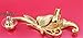 WIIPU women 1PCS Gold White Crystal Butterfly Ear Cuffs Left Clip On Cartilage Ear Cuff Earring(E01)