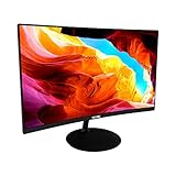VIOTEK NBV24CB 24-Inch Curved Monitor | 75Hz FHD