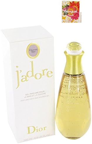 Jadore Shower Gel by Christian Dior 6.8 oz 200 ml. For Women [WP] Sample Perfume Desigual Fresh 0.05 oz Vial