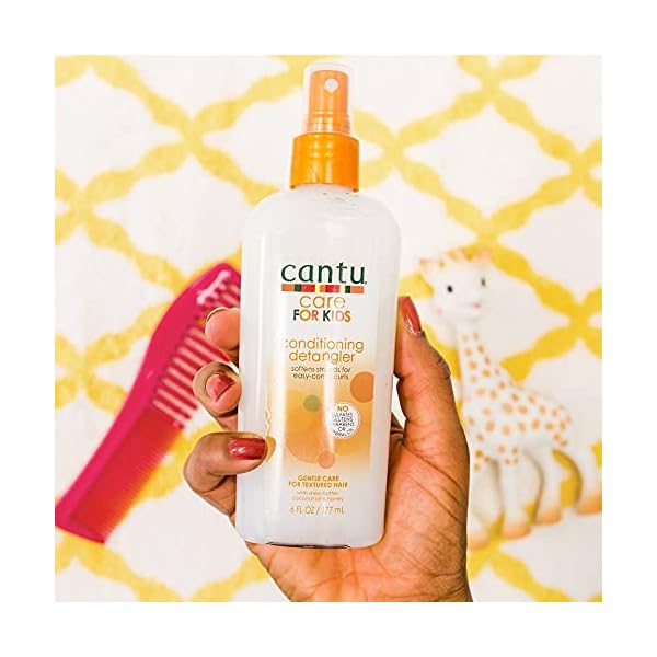 Cantu-Conditioning-Detangler-for-Kids-Shea-Butter-177-ml Cantu Conditioning Detangler for Kids, Shea Butter 177 ml (Packaging may vary)
