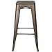 Poly and Bark Trattoria Bar Stool in Bronze (Set of 4)