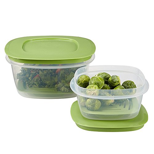 Rubbermaid Produce Saver Food Storage Container, 16-Piece Set - Thumbnail 3