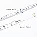 APUXON Soft Tape Measure (79-Inch 2Pack), Body Measurement Sewing Tailor Cloth Ruler (White)