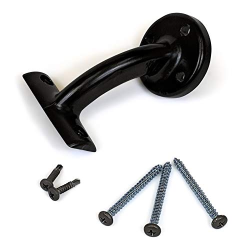 Aluminum Handrail Direct AHR 10' Handrail Section with mounts - Oiled Bronze - Thumbnail 3