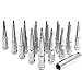 Wheel Accessories Parts 20 Pcs 12mm 1.50 12x1.50 Thread Lug Nuts Spike Spline Solid Metal Truck Spline 4.40