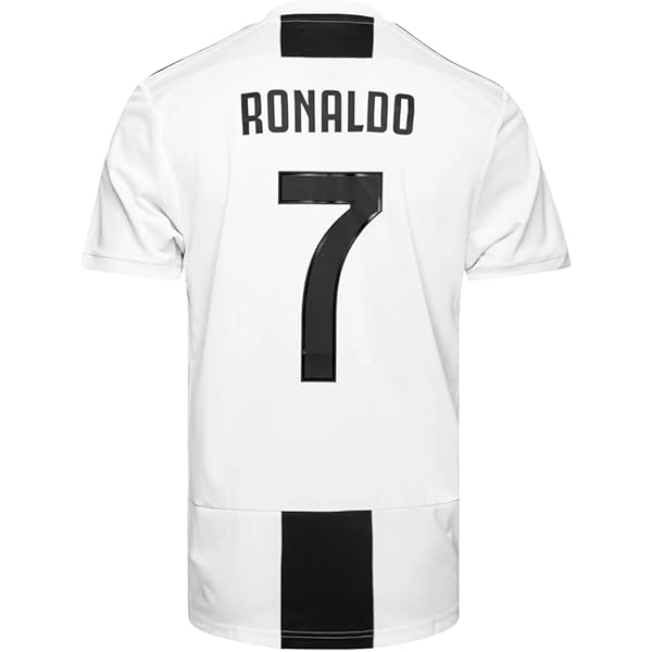 Amazon.com : Juv Ronaldo #7 Retro Home 18/19 Soccer Jersey