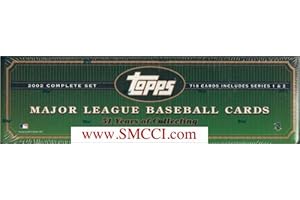 2002 Topps Factory Sealed Baseball Box Set Which Includes All 718 Regular Issue Cards.