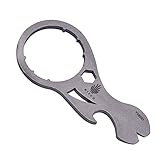 Kizer Multi tool Keychain Bottle Opener titanium,T102A1