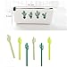 Cactus Ballpoint Pen 11PCS Cute Cool Pens Stationery Set Black Ink Writing Pens with Cactus Canvas Pen Case Pencil Bag Notes Sticker for School Office Home Supply Gift