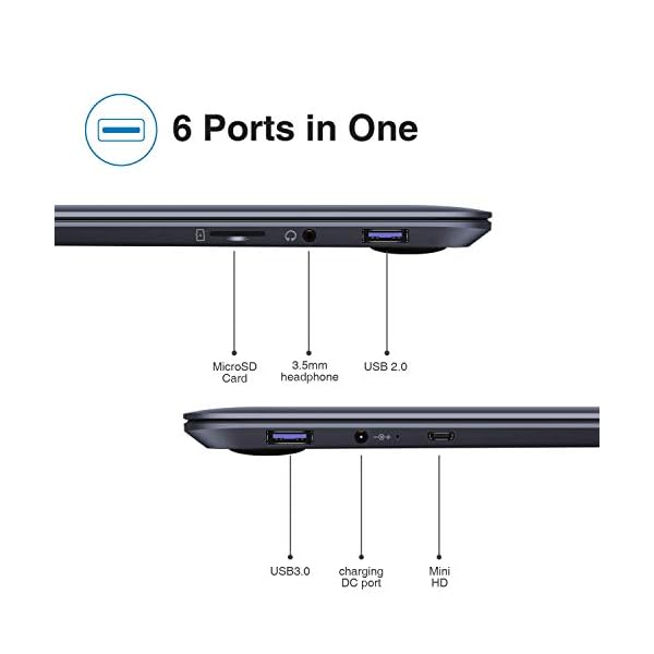 CHUWI Herobook Pro Windows 11 Laptop, 14 inch 8GB RAM 256GB SSD(TF 512GB), FHD(1920x1080) 16:9 IPS Laptops, Intel N4020…