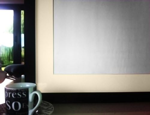 FRAMES BY POST 25mm wide H7 Black Picture Photo Frame with Ivory Mount 36"x24" for Pic Size 30"x20" (Plastic Glass) - Image 5