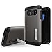 Spigen Slim Armor Galaxy S7 Edge Case with Kickstand and Air Cushion Technology and Hybrid Drop Protection for Samsung Galaxy S7 Edge 2016 - Gunmetal