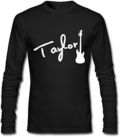 WHU Men's Taylor Signature Guitar T-shirts XL Black