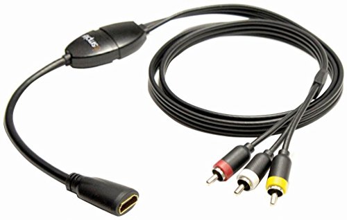 AOAISHD01 - ISIMPLE ISHD01 MediaLinx HDMI(R) to Composite RCA A V Cable, 4ft