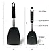 ClearSea Set 2 Flexible Silicone Spatula Heat Resistant up to 600oF Turner Steel Strong Blade Edges for Cooking