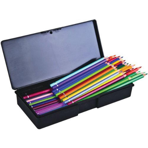 ArtBin Sketch Series Single Compartment Box- Black pencil/pen/ supply Storage Container, KV501