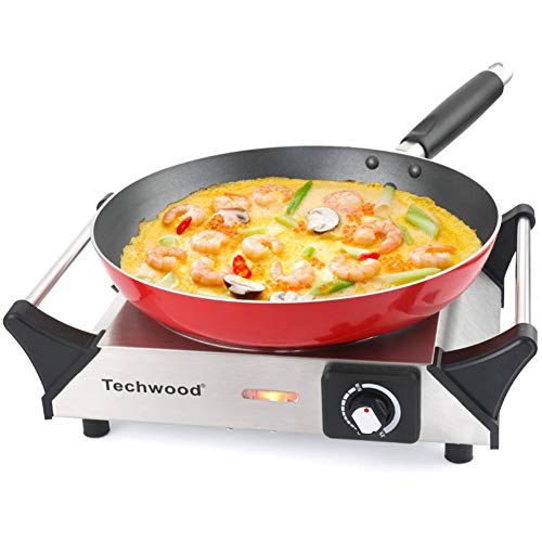 Techwood Hot Plate Infrared Ceramic Electric Stove 1200W Countertop