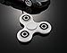 Ysiop Finger Spinner Toy for Fidget,Hand Spinner Stress Reducer,Gadget Spinner,Nice Hand Feeling For EDC,ADD,ADHD,Anxiety and Autism Adult Children White