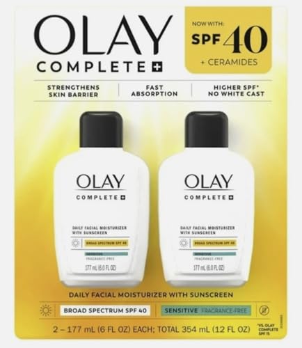 Olay Complete Daily Facial Moisturizer with SPF 40 Sunscreen,... 41BPGYUEszL
